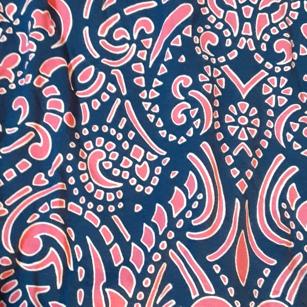Cynthia Rowley Blue & Pink Paisley Pull-On Mini Skirt NWT Small
